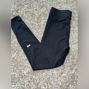 Solid & Striped Black Ankle Length Leggings With Belt Loops EUC‎